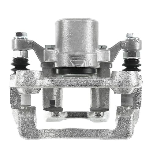 Image of Detroit Axle - Rear Right Brake Caliper for Hyundai 2011-2015 Sonata | Kia Optima Passenger Side Disc Brake Caliper with Bracket 2012 2013 2014 Replacement