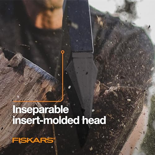 Image of Fiskars X15 Splitting Axe, Tree Branch Cutter and Wood Splitter (23.5-Inch Axe) with Shock-Absorbing Handle