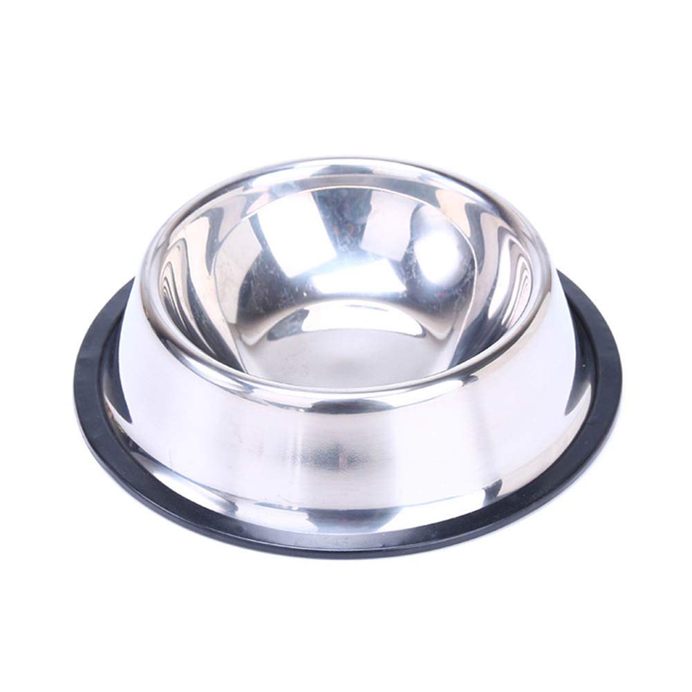 CUSROS Stainless Steel Cat Bowl Cat Food Bowls Cat Water Bowls Cat Feeding Bowls, Non Slip Cat Water Dispenser Dog Feeder Drinking Bowl #1 L