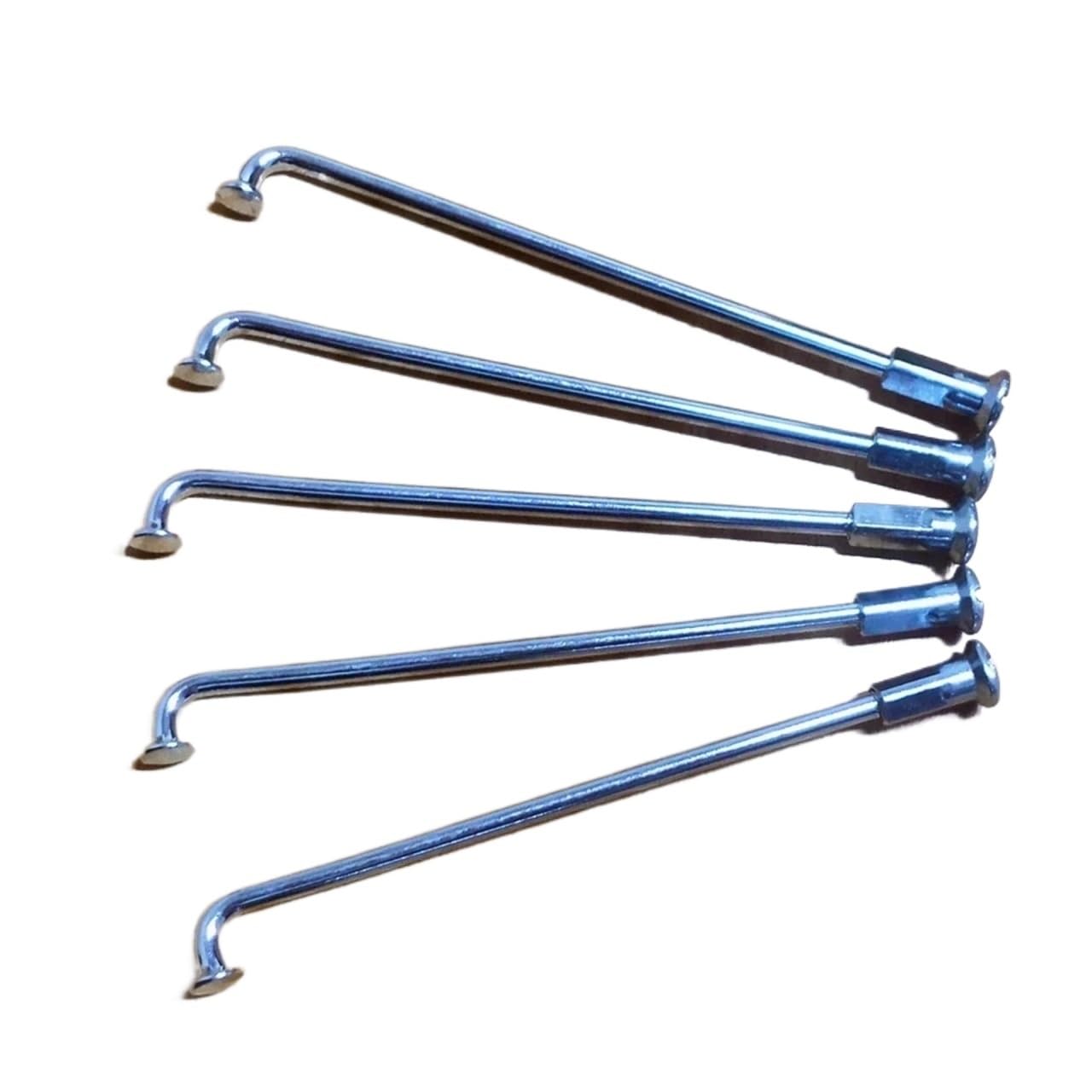 36 szt., 10G, elektryczne szprychy motocyklowe 10G, średnica 3,18 mm, długość 105-305 mm ze stali ciężkiej z zaczepami do naprawy kół (190 mm)