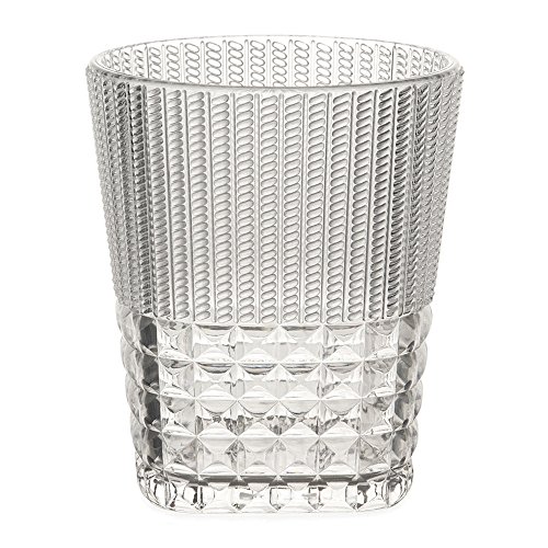 Baci milano set 6 bicchieri acqua chic & zen trasparenti in acrilico