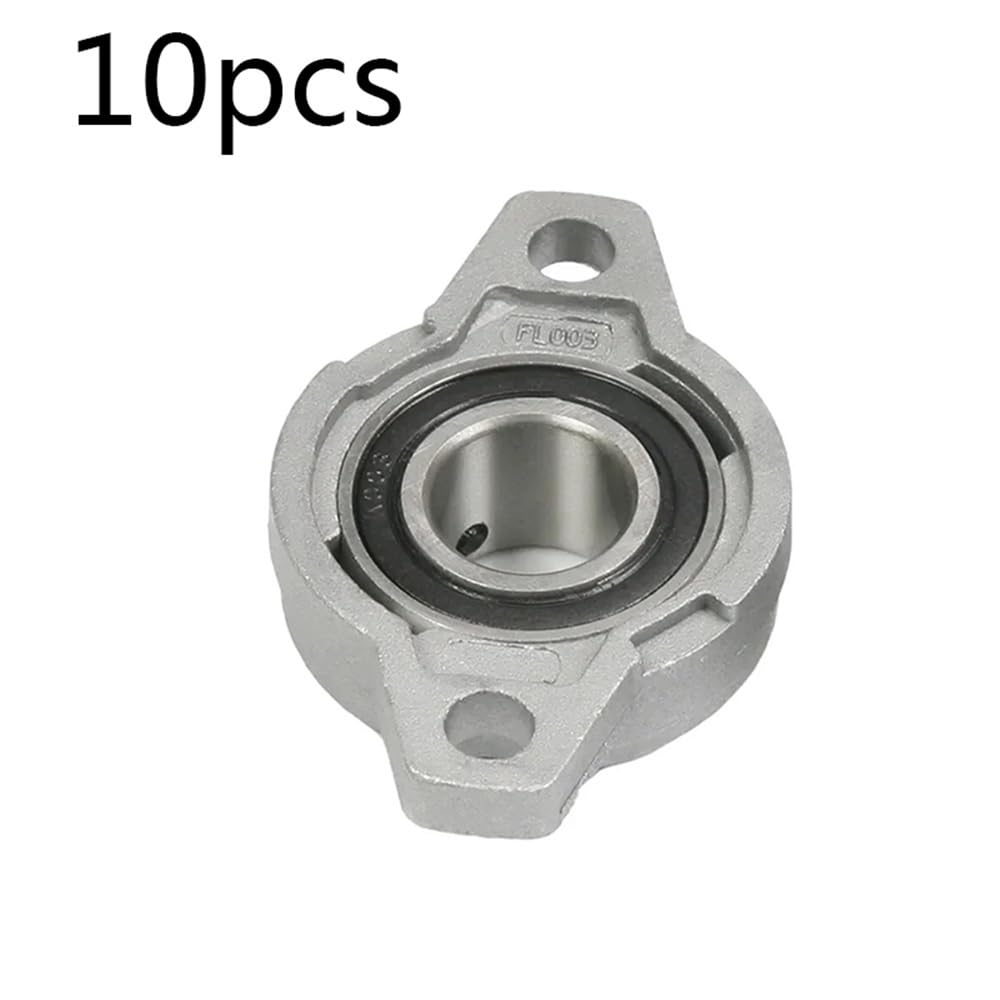 10 pezzi Kfl08 KFL000 KFL001 KFL004 KFL005 KFL08 8 mm-25 mm cuscinetto a cuscinetto rombico in lega di zinco albero cuscinetto lineare(KFL005 25MM)