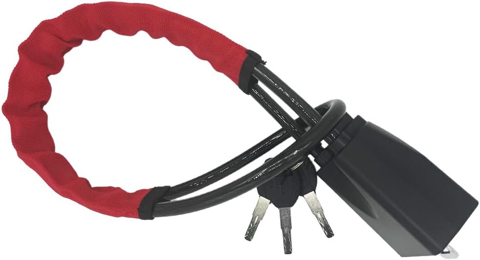 Anti-Theft Car Steering Wheel Lock with 3 Keys, Portable, Universal Anti-Theft Security Device, Multi-Functional, Fit Most Vehicles, SUV/Truck/Golf (RED) Anti-Theft Car Steering Wheel Lock with 3 Keys, Portable, Universal Anti-Theft Security Device, Multi-Functional, Fit Most Vehicles, SUV/Truck/Golf (RED)