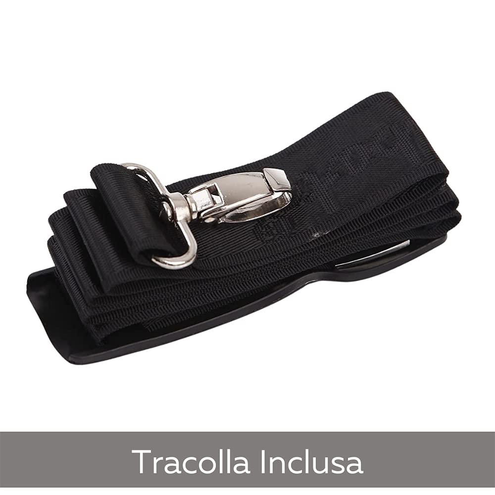 Bombata Shiny Cocco - Borsa Porta Computer con Tracolla, Elegante e Funzionale, Unisex, 100% Vegan, per Professionisti e Studenti, Antracite - 15.6/16 Pollici
