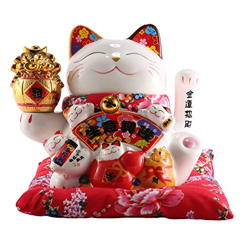 1 ° De Maneki (gatto della fortuna) è una figura giapponese comune (portafortuna), che spesso si ritiene porti al proprietario.