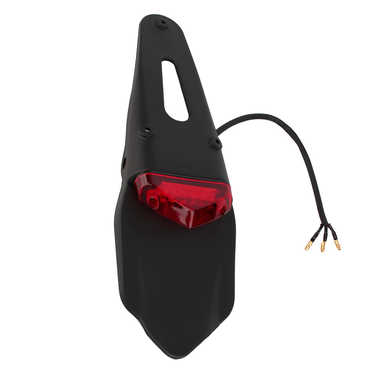 Reminnbor portatarga moto 50 + Fanali posteriori freno Motociclo universale LED Luce stop freno Fanale posteriore posteriore Fanale posteriore per lampada ATV Dirt Bike DH