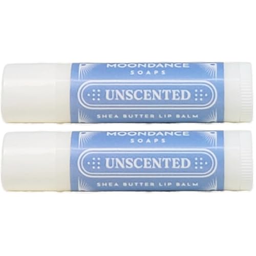 Bálsamo labial (paquete de 2)  Solución hidratante para labios secos y agrietados  Crema suave y calmante de manteca de karité, cera de abejas,