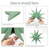 Zoom IMG-2 5 stelle pieghevoli di natale Zoom IMG-2 5 stelle pieghevoli di natale