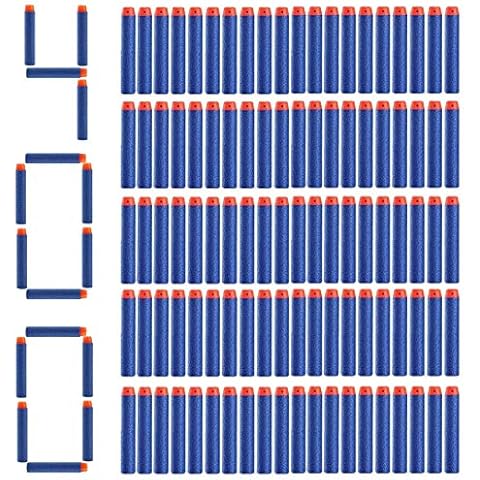400 Nerf Refill Bullets Darts - 7.2cm Ammo Pack for Nerf N-strike Elite Series Toy Gun - replacement foam darts for Target Practice and (400) Cover