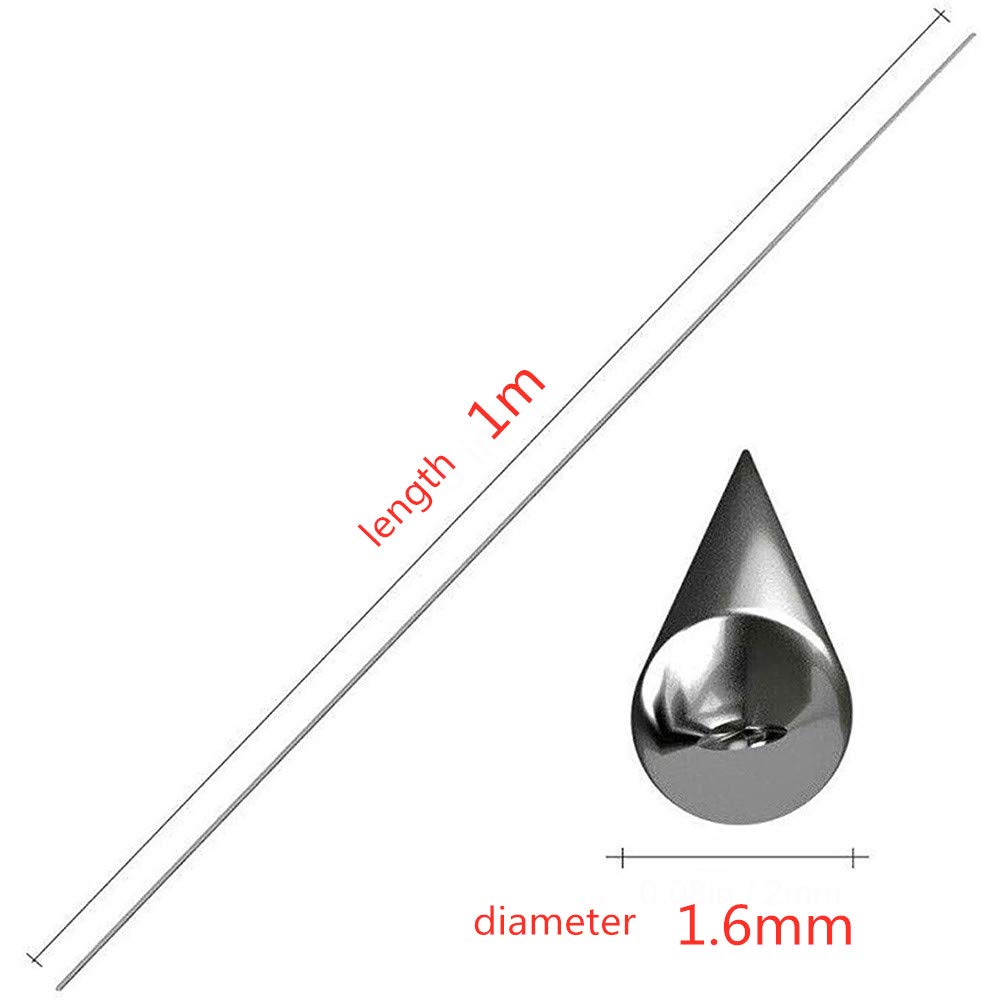 GERRIT Diametro: 1,6 mm Peso: 1 kg Lunghezza: 1 m Bacchette for Saldatura TIG in Acciaio Inossidabile 308L