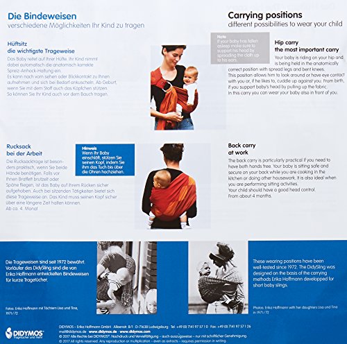 Didymos 75595 DidySling Minos Babydrager, zwart - Image 4