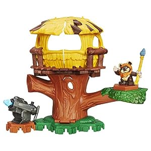 Image of Star Wars Galactic Heroes Endor Adventure with Wicket Action Figure