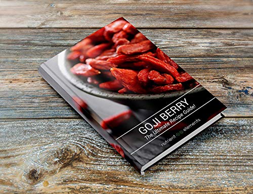 Nutrient Elements Premium Organic, Raw & Dried Goji Berries 1lb. USDA Certified Natural Superfood. Extra Large, Non-GMO Berries with Resealable Bag. Includes Free Recipes E-Book - Thumbnail 5