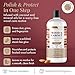 Therapy Wood Polish Bundle with Microfiber 16 oz. - Wood Furniture Polish, Best Furniture Cleaner - Almond Scent - Cleaner, Cabinet and Table Restorer, Natural Conditioner