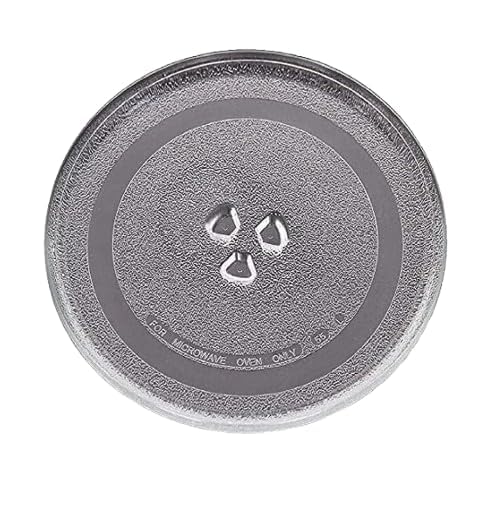 Image of Glass Plate Compatible with IFB 20PM-MEC2 - Size : 9.50 inch Coupler Microwave Capacity 20 litres (Grey Glass Plate 20L)