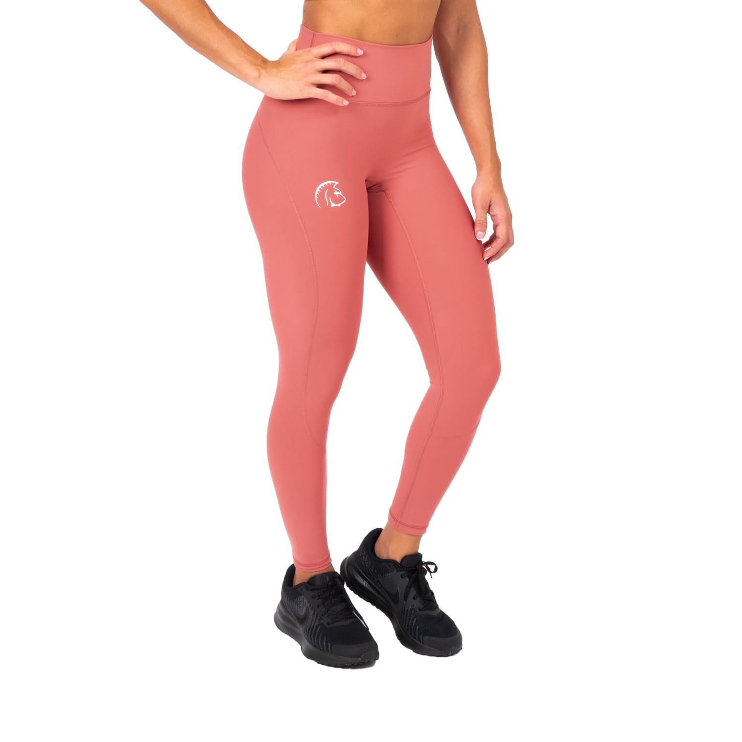 Mallas Deporte Mujer, Largas AuraLux II Tights Core Rose Pink, de Cintura Alta, con Lycra AuraLux, Gran Adaptación al Cuerpo, Costura Plana y sin Roces