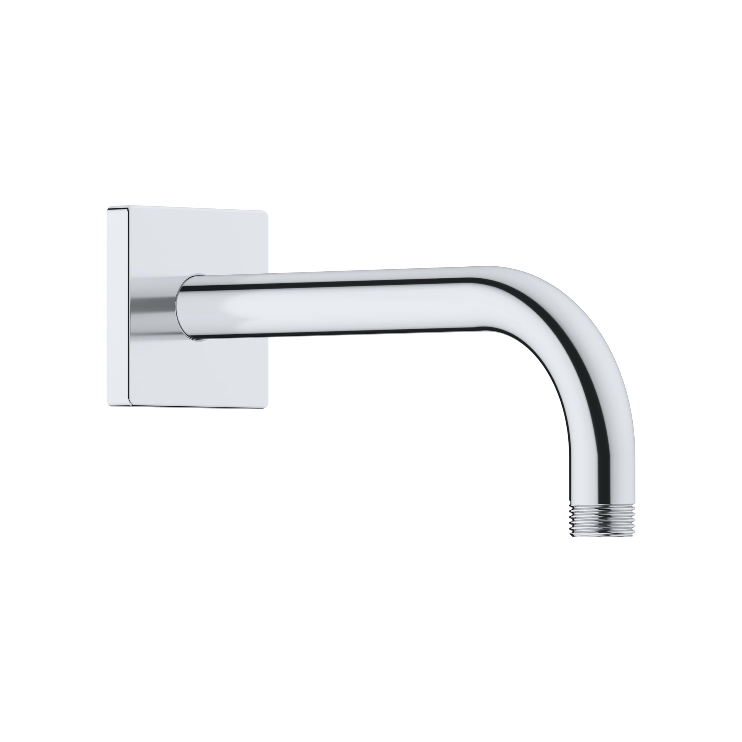 Bras de douche universel Duravit anti-fuite avec rosace carrée
