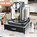 Cocktail Beverage Storage Drawer for Bartesian Capsules, Cocktail Pod Holder Organizer for Bartesian Cocktail Machine Compatible with BEV by Black & Decker Cocktail Machine, Holds Up to 36 Capsules