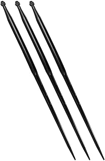 Frontladerzinken | 1100 mm | M22 Gewinde | von BPT | 3 Stück | Großballenzinken | Zinken | Frontladerspieß | Ballenspieß |...