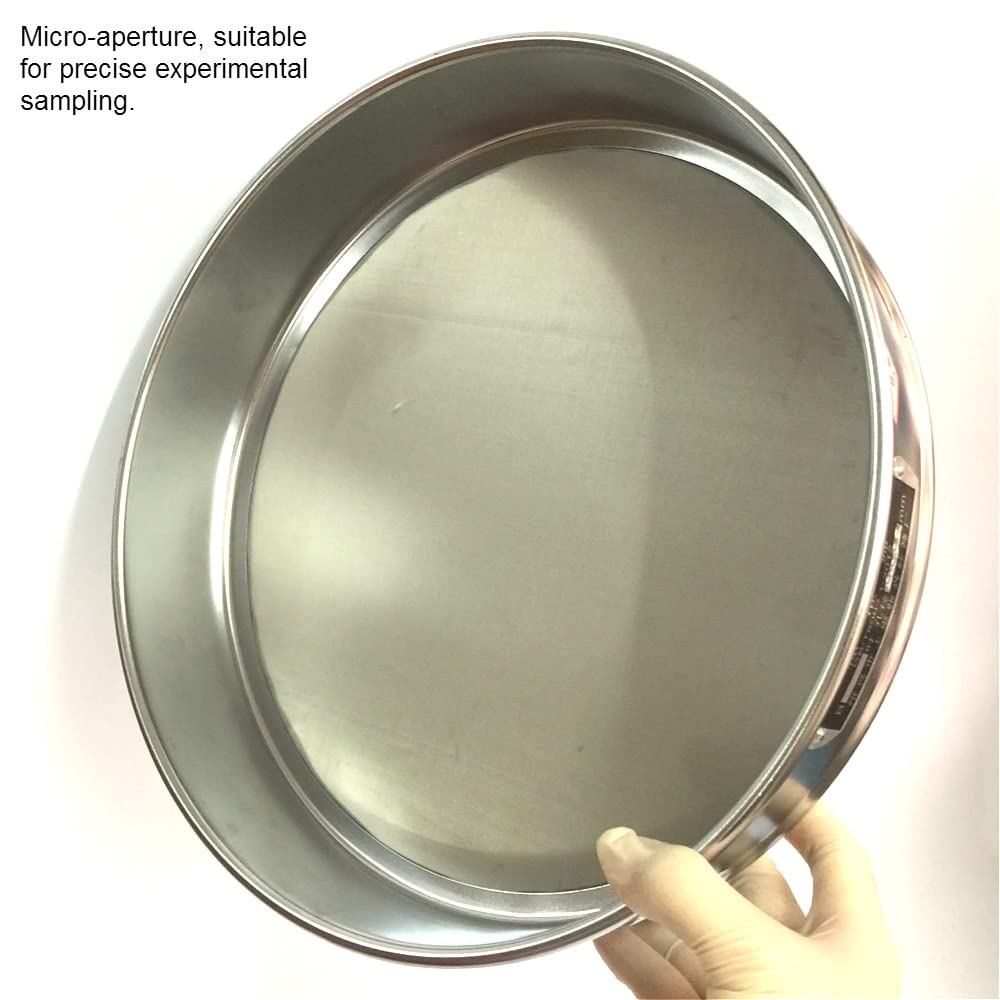 Prueba DE Laboratorio ESTÁNDAR TAMIENTE DE MUESTRACIÓN DE Sampling PHARMACOPEIA SIVE 304 Sus Filtro Malla croming Marco R30cm 1000 Malla / 0.008mm