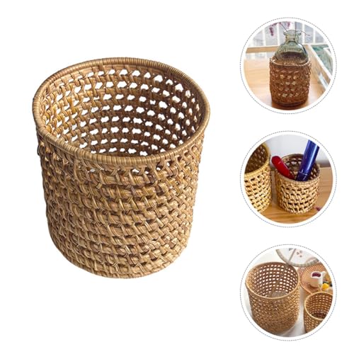 Organiseur bureau polyvalent naturel pour coiffeuse et table