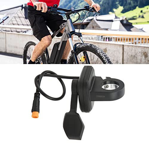 Alomejor Accélérateur de Pouce Universel de Remplacement Connecteur étanche Accélérateur de Déclencheur de Pouce pour Scooter de Vélo électrique