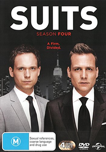Suits Season 4 | Gabriel Macht, Patrick J. Adams, Meghan Markle | NON-USA Format | PAL | Region 4 & 2 Import - Australia
