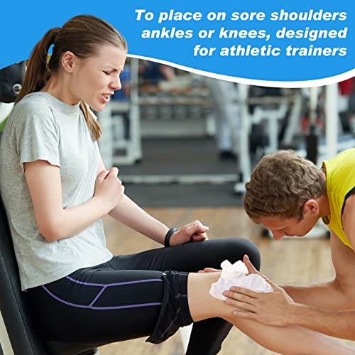 Preboun 3 Rolls Small Ice Packs Disposable 9 X 7 Inch Storage Bags Easy To Tie Ice Mini Bags For Injuries Athletic Training Rooms thumb #5
