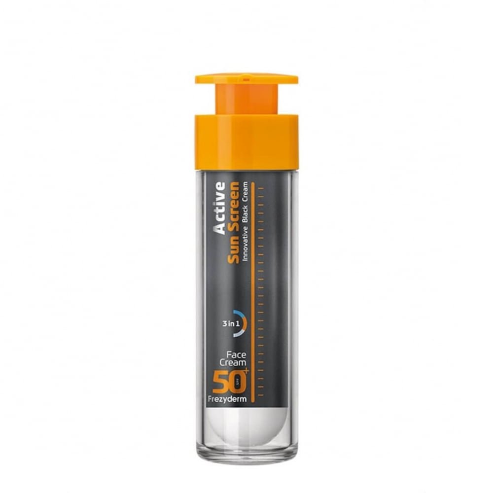 Frezyderm Active Sun Screen Innovative Black Cream SPF50+ 50ml