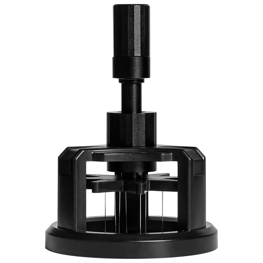 Plmvhpb WDT Tool Espresso Coffee Stirrer Distributor Adjustable Depth Espresso Stirrer Tool Rotary Coffee Powder Needle 53mm