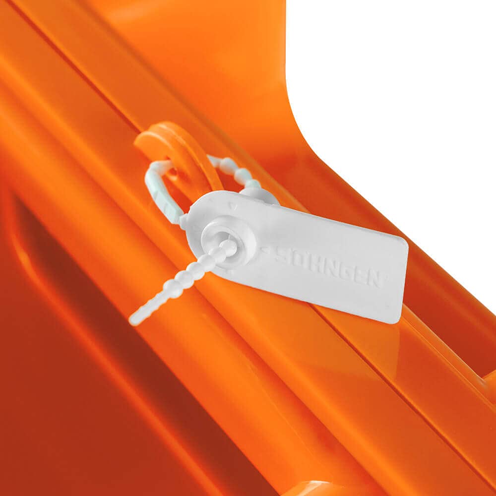 SÖHNGEN Erste-Hilfe-Koffer Verwaltung, Wandhalterung, orange, ÖNORM Z 1020 Typ 1 aus Kunststoff, Art.-Nr. 390210 | Verbandskasten | Notfallkoffer | Erste Hilfe Kasten
