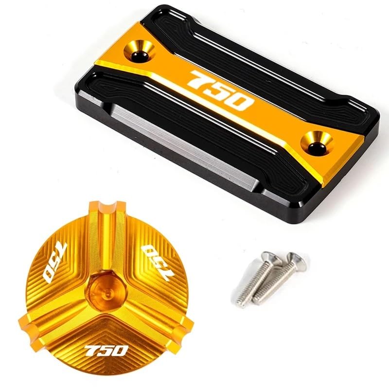Protecteur réservoir huile et bouchon CNC haut de gamme en aluminium pour GSX-S750