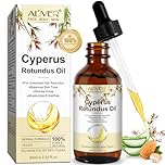Cyperus Rotundus Oil for Hair Removal, 100% Pure Natural Body and Facial Hair Removal for Women, Reduces Unwanted Hair Growth After Shave, Shrink Pores, Hydrates, Soothes and Repairs Skin