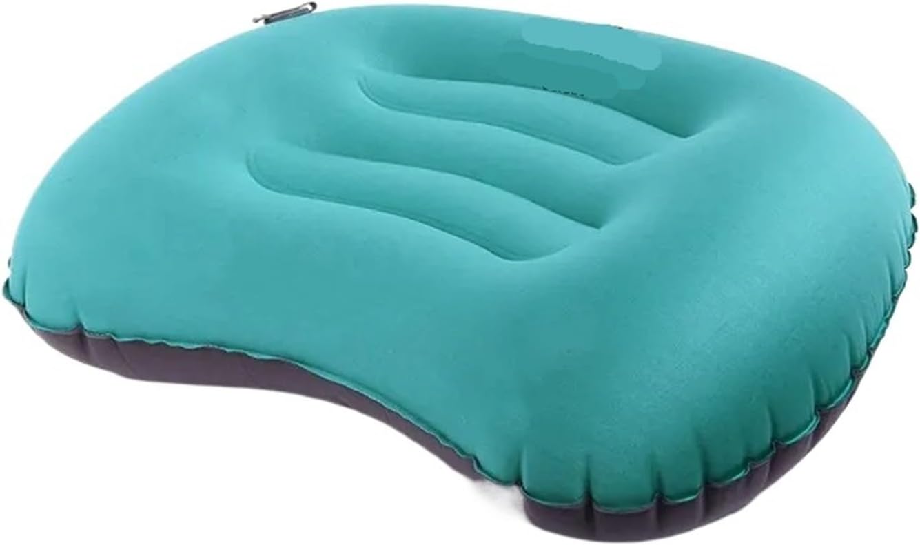 Portable Inflatable Pillow Camping Equipment Compressible Folding Air Cushion Outdoor Protective Tourism Sleeping Gear(4pc)
