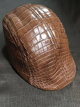 【値下げは要相談】メンズ 帽子 キャップ クロコダイル ワニ レザー本革キャップ Amazon | [vinacreations] メンズ 帽子 キャップ クロコダイル