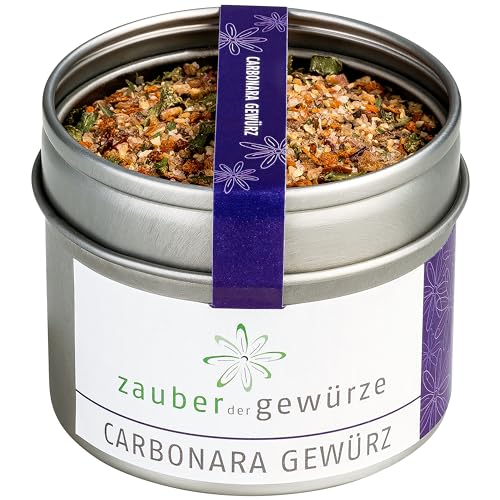 Zauber der Gewürze Carbonara Gewürz - Perfekte Würzmischung für authentische Spaghetti Carbonara, 75 g
