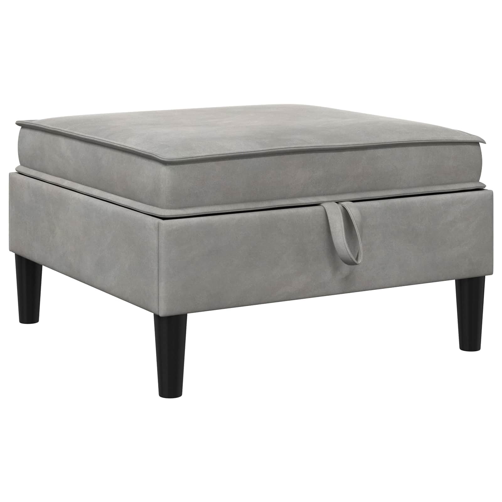 Sofa Wohnzimmer, Wohnzimmer Couch, Wohnzimmer Sofa, Wohnzimmergarnitur 4 STK. Hellgrau Samt