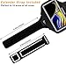 RUNBACH Armband for Galaxy Note 20/10+/9/8, Sweatproof Running Exercise Case with Fingerprint Touch and Card Slot for Samsung Galaxy Note 20/Note 10+/Note 9/Note 8(Black)