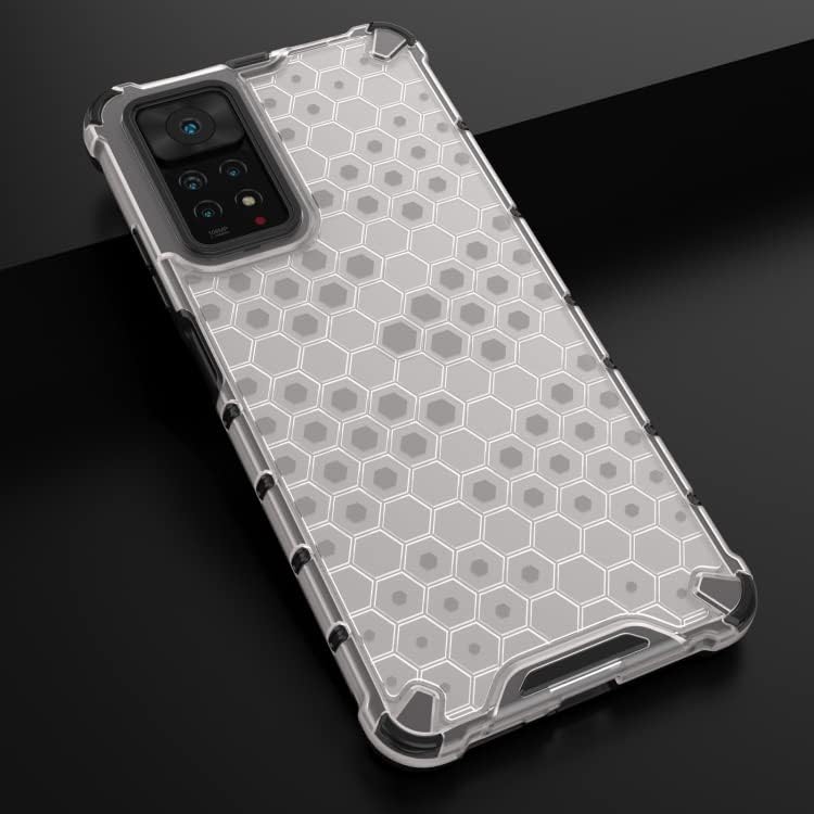 Image of Prime Retail Hard PC Back Case Cover for Mi Note 11 Pro /Note 11 Pro Plus 5G Anti Slip Ultra Thin Shockproof Reinforced Corners (Transparent)