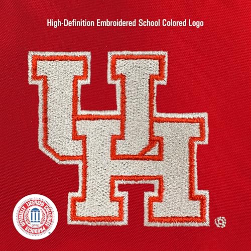 Image of JanSport NCAA Officially Licensed Backpack, Houston Cougars, Superbreak Plus with Padded 15'' Laptop Sleeve, Spacious Computer Bag for Men & Women, Durable Daypack with Bottle Pocket, Red Tape