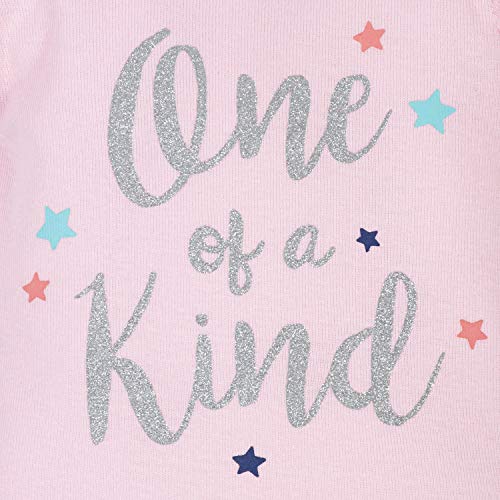 Gerber Baby Girls' 4-Piece Shirt, Bodysuit, Pant And Skirted Ruffle Panty, Pink Unicorn, 3-6 Months #TOP5
