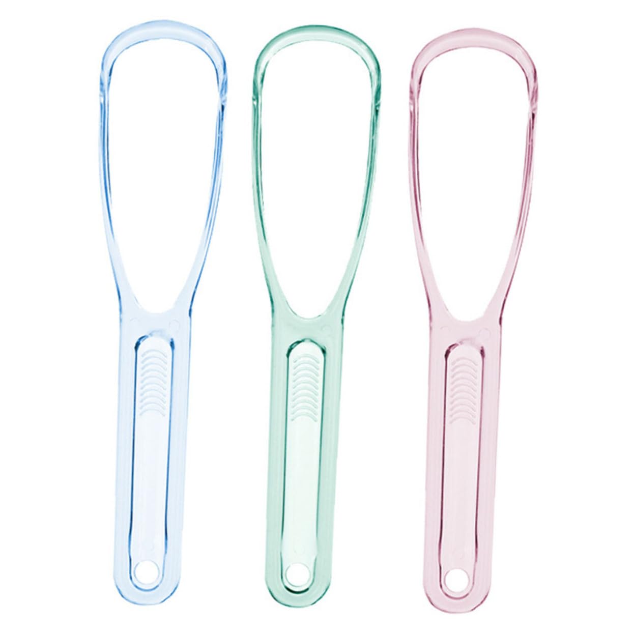 FOMIYES 3Pcs Tongue Scrapers Ergonomic Tongue Cleaners for Bad Breath Safe Compact Design for Fresh Breath Oral Care for Men Women