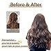 Sisily Micro Bead Hair Extensions Real Human Hair Dark Brown 22 Inch Micro loop Hair Extensions Real Human Hair Invisible MicroLink No Glue Needed No Damage for Women 50g