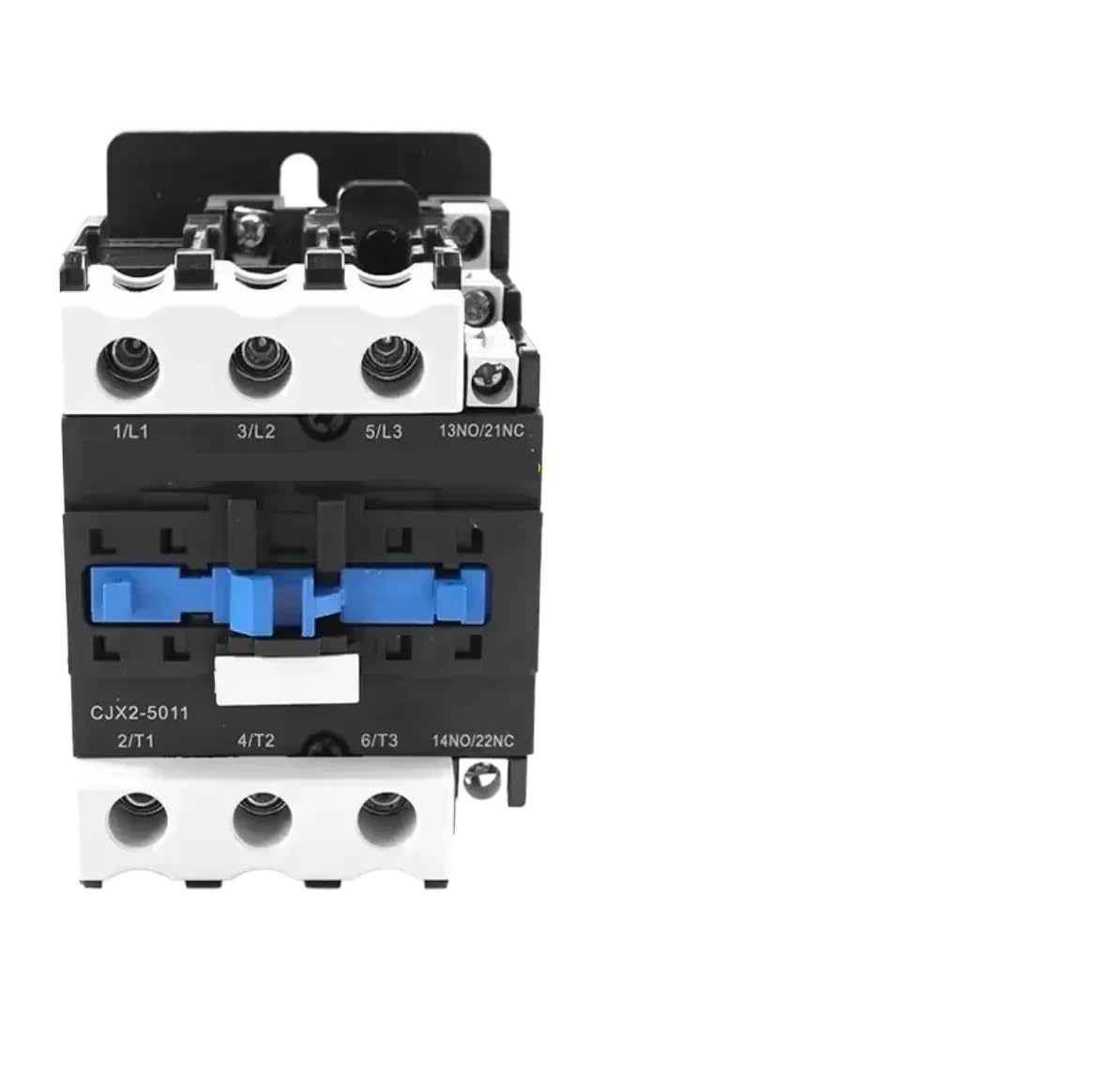 Stycznik AC CJX2 LC1, napięcie cewki trójfazowej 380 V, 220 V, 110 V, 36 V, 24 V, szyna DIN, 1 NO, 1 NC, LC1D, 9 A, 12 A, 18 A, 25 A, 32 A, 40 A, 50 A, 65 A (CJX2-6511, 36 V)