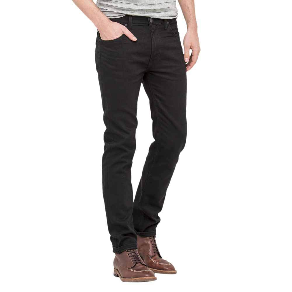 Lee Men's Black Rinse Rider'' Jeans, 33W / 32L