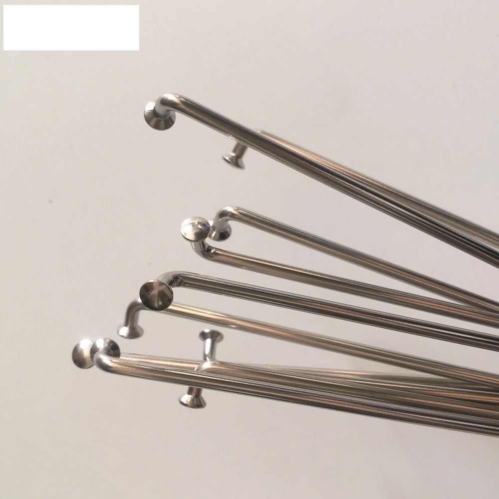 Raggi Bici 36 Pezzi/Lotto 9G Diametro 3,5 mm X 100-225 mm mm Raggi for Bici Fuoristrada retrofit 304 Acciaio Inossidabile Raggi for Ruote for motociclette E-Bike
