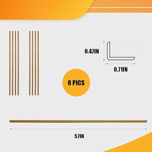 Miniatura 49 de OUZUGIE WPC Paneles de Pared de Lata Acústica, Paquete de 8 Paneles de Pared 3D de 96 x 6 Pulgadas para Decoración de Paredes Interiores, Sala de