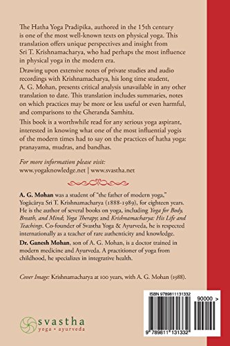 Hatha Yoga Pradipika: Translation with Notes from Krishnamacharya - Image 2