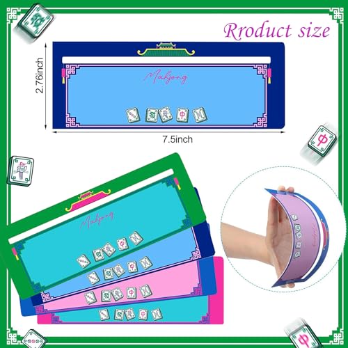 Mahjong Card Guide and Route Finder, 4pcs Strategy Tool Set miniatura 3