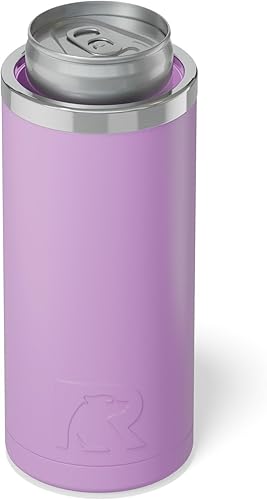 Miniatura 27 de RTIC Skinny - Enfriador de latas delgado, aislado, para cerveza, bebidas, refrescos, con tapa, metal de acero inoxidable, aislamiento de doble pared